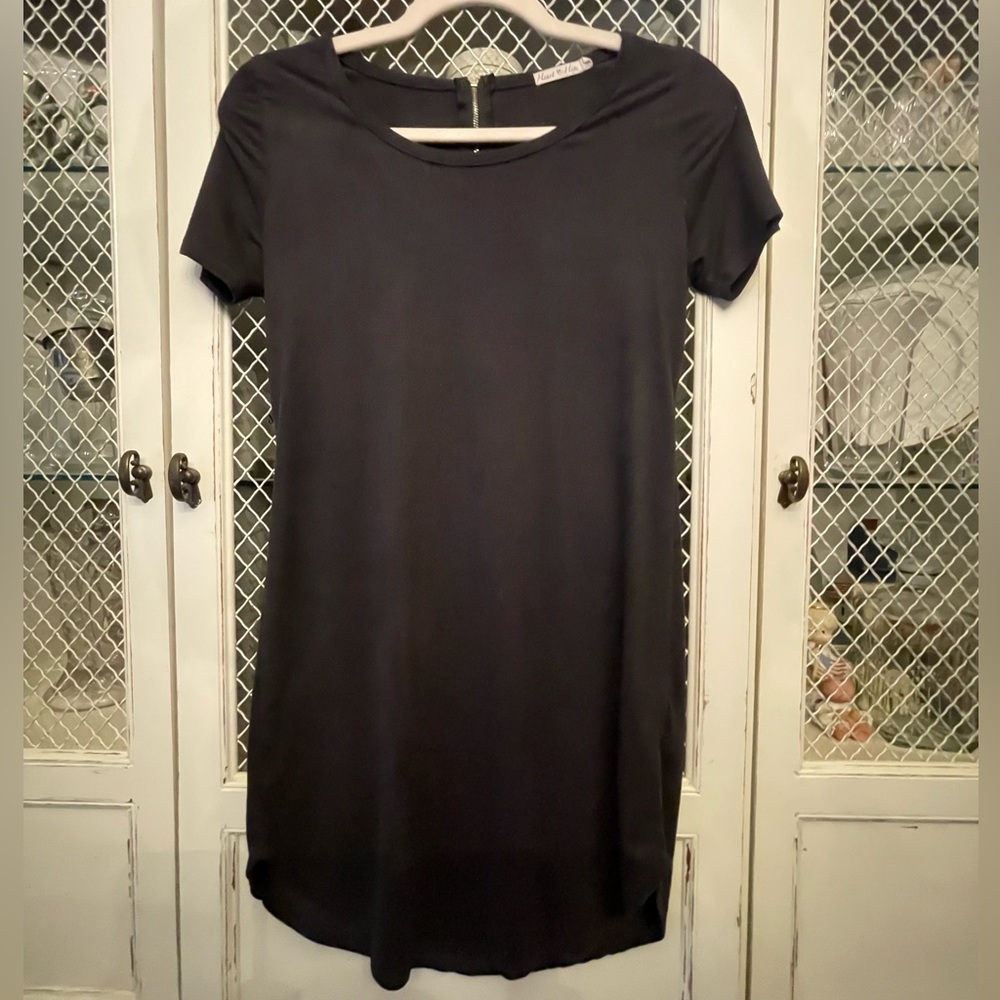 Heart Hips Black Mini Dress
